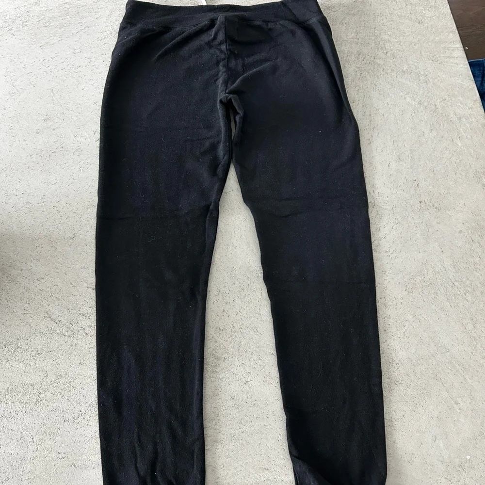 Monrow Mommy Jogger Pants with White Drawstring - Picture 5 of 5